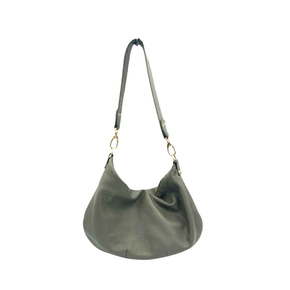 Green Quince Sloane leather shoulder bag